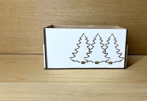 BOX UPOMINKOWY DUŻY CHOINKI