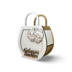 BOX  TOREBKA MAŁA "KOCHANYM DZIADKOM"