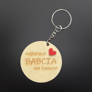 BRELOK - NAJLEPSZA BABCIA / NAJLEPSZY DZIADEK(10SZT)