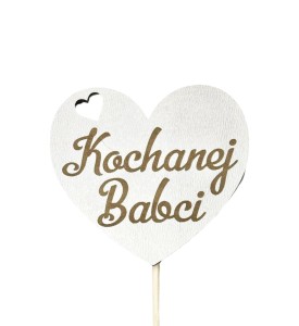 PIK -  KOCHANEJ BABCI (SERCE) (10SZT) 