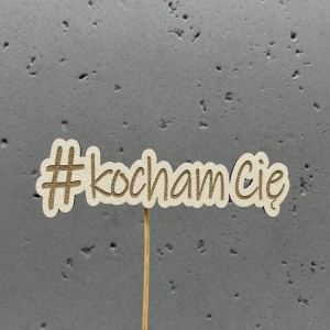 PIK -  #KOCHAM CIĘ (10SZT.) 