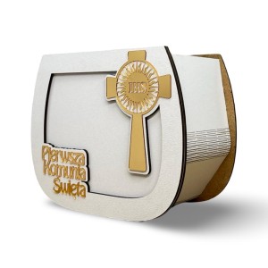 BOX  MAŁY PIERWSZA KOMUNIA ŚWIĘTA - KRZYŻ 