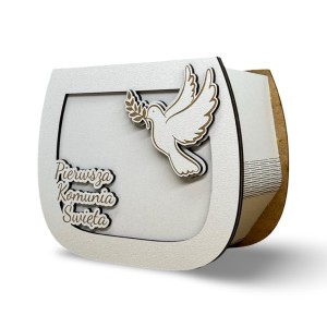 BOX  MAŁY PIERWSZA KOMUNIA ŚWIĘTA -  GOŁĄB