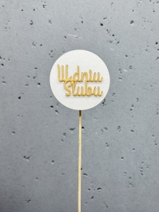 PIK "W DNIU ŚLUBU" W KOLE (LUSTRO) (10szt.)