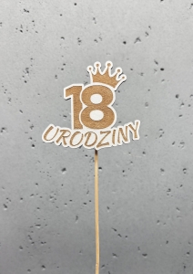 PIK 18 URODZINY Z KORONĄ(10szt.) 