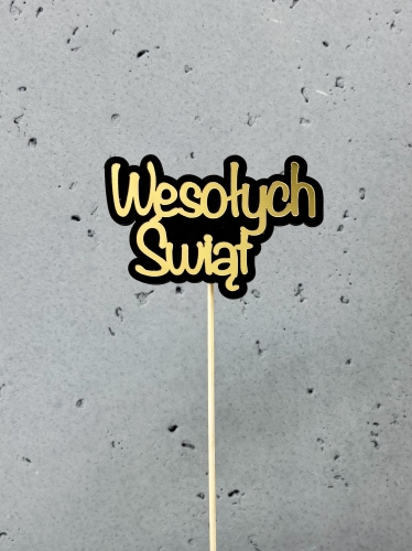 WESOŁYCH ŚWIĄT LUSTRZANE
