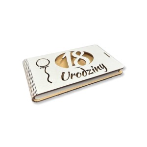 PUDEŁKO Z ŻYCZENIAMI "18 URODZINY" 2