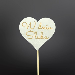 PIK SERCE "W DNIU ŚLUBU" (10szt.)