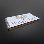 PUDEŁKO Z ŻYCZENIAMI "W DNIU ŚLUBU 4"