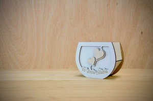BOX  MAŁY "W DNIU ŚLUBU-SERCA" 