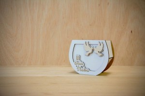 BOX  MAŁY "W DNIU ŚLUBU-GOŁĘBIE" 